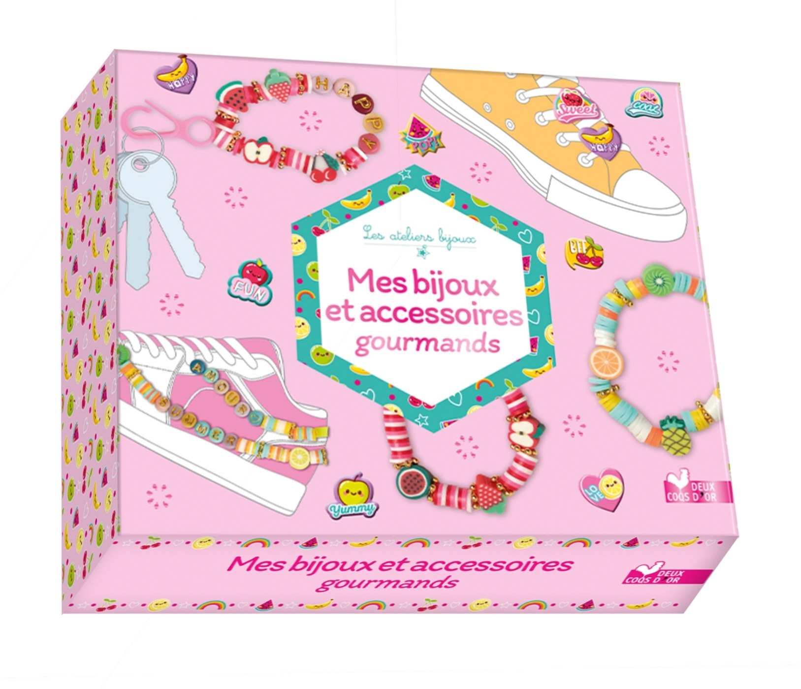Mes bijoux et accessoires gourmands - coffret avec accessoires