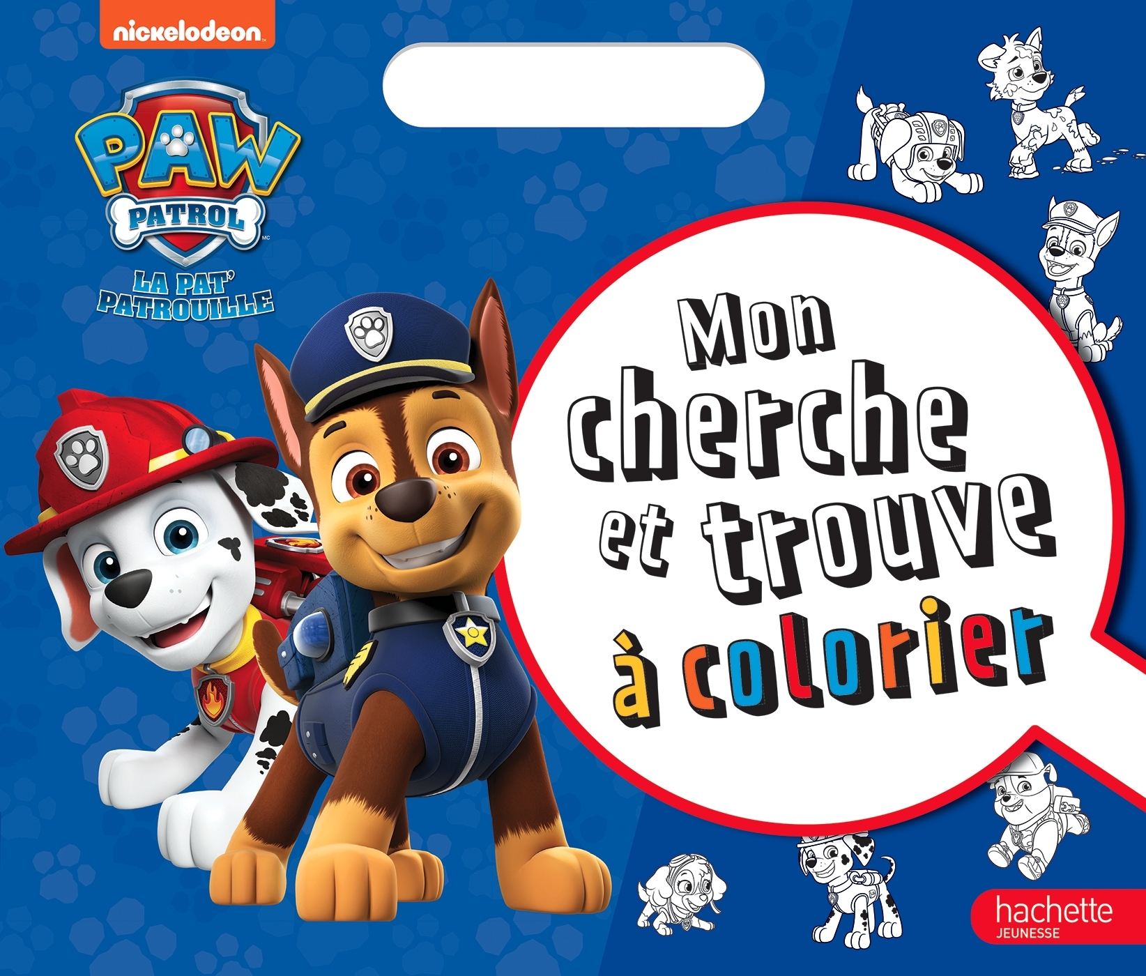 Pat' Patrouille - Cherche et trouve à colorier