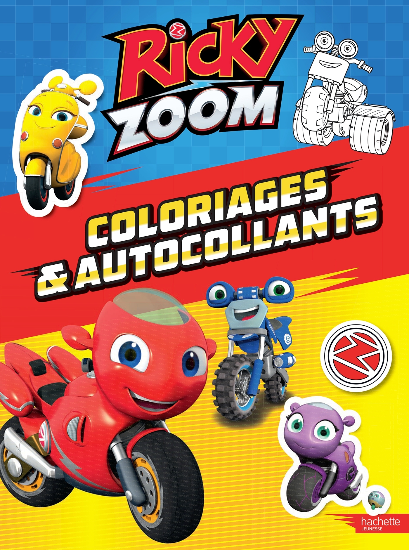 Ricky Zoom - Coloriages et autocollants