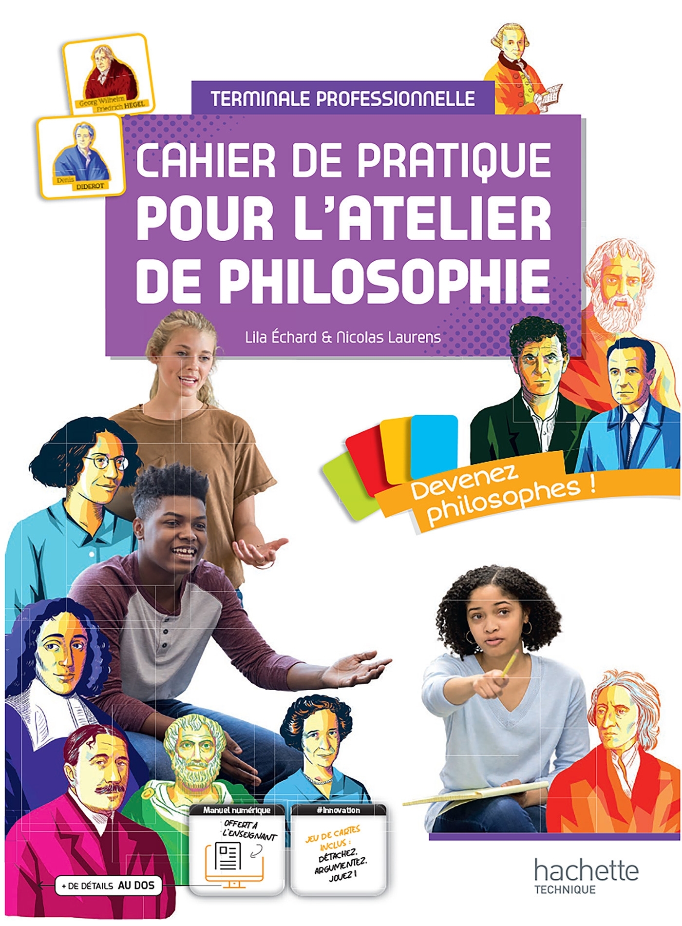 Cahier de pratique pour l'atelier de philosophie - voie professionnelle - Livre élève - Ed.2022