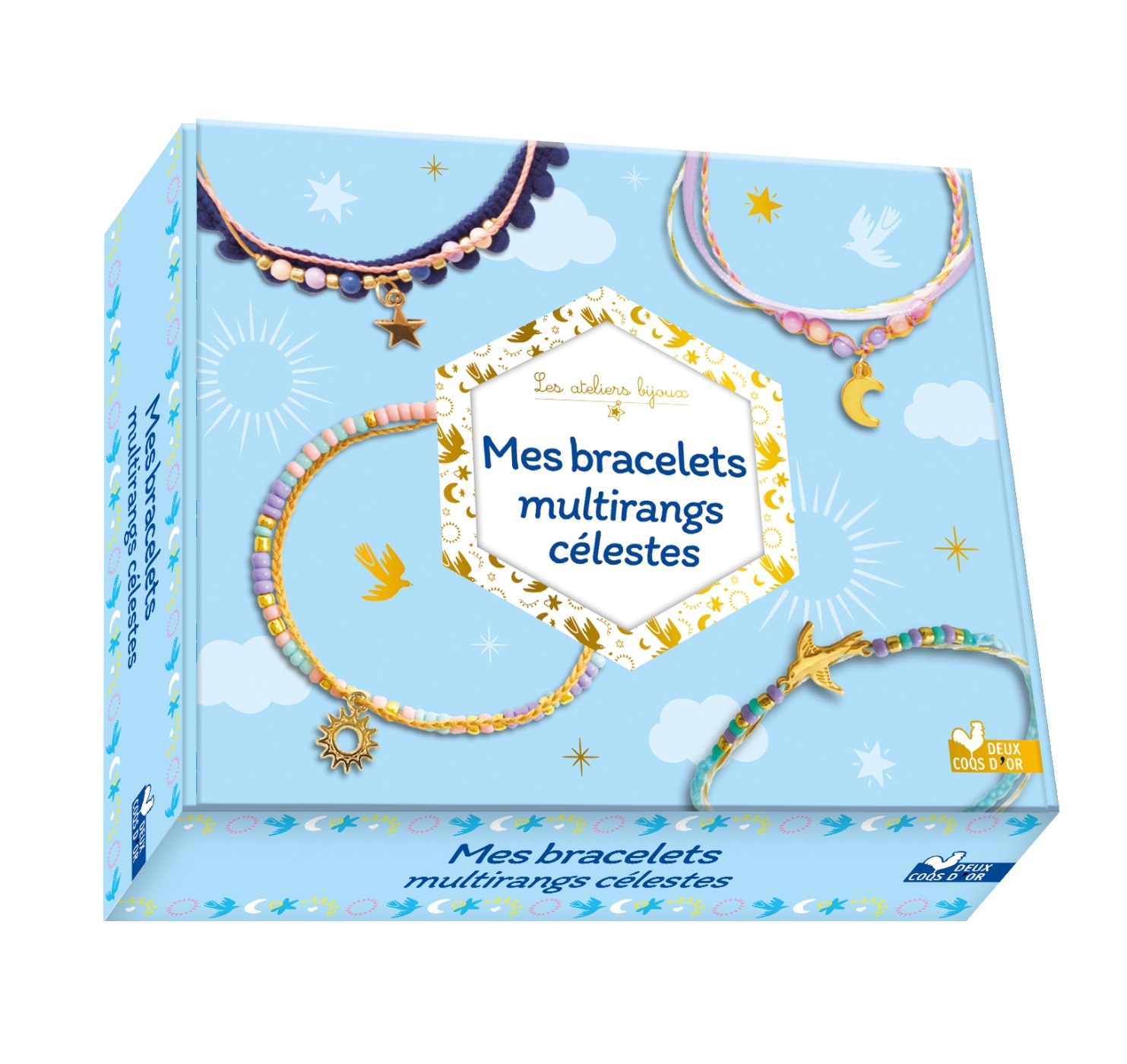 Mes bracelets multirangs célestes - coffret avec accessoires