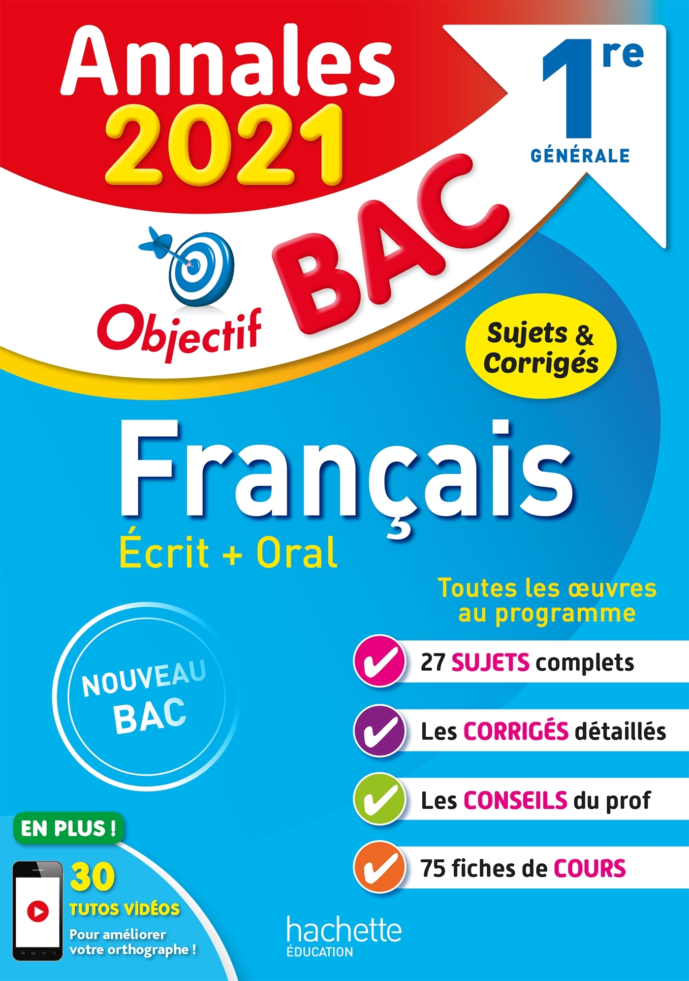 Annales Bac 2021 Français 1ères