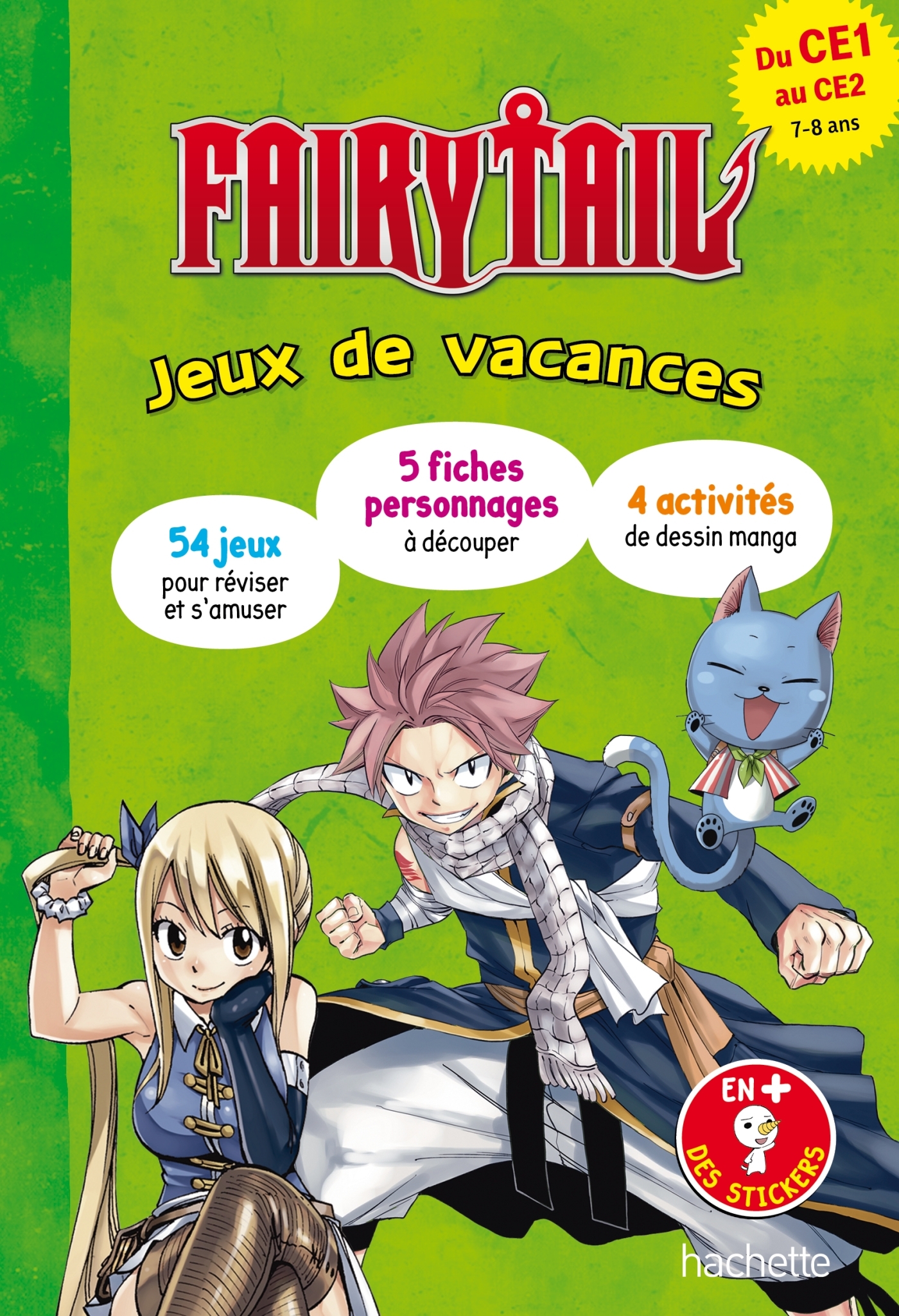 Fairy Tail - Jeux de vacances 2025 - Du CE1 au CE2