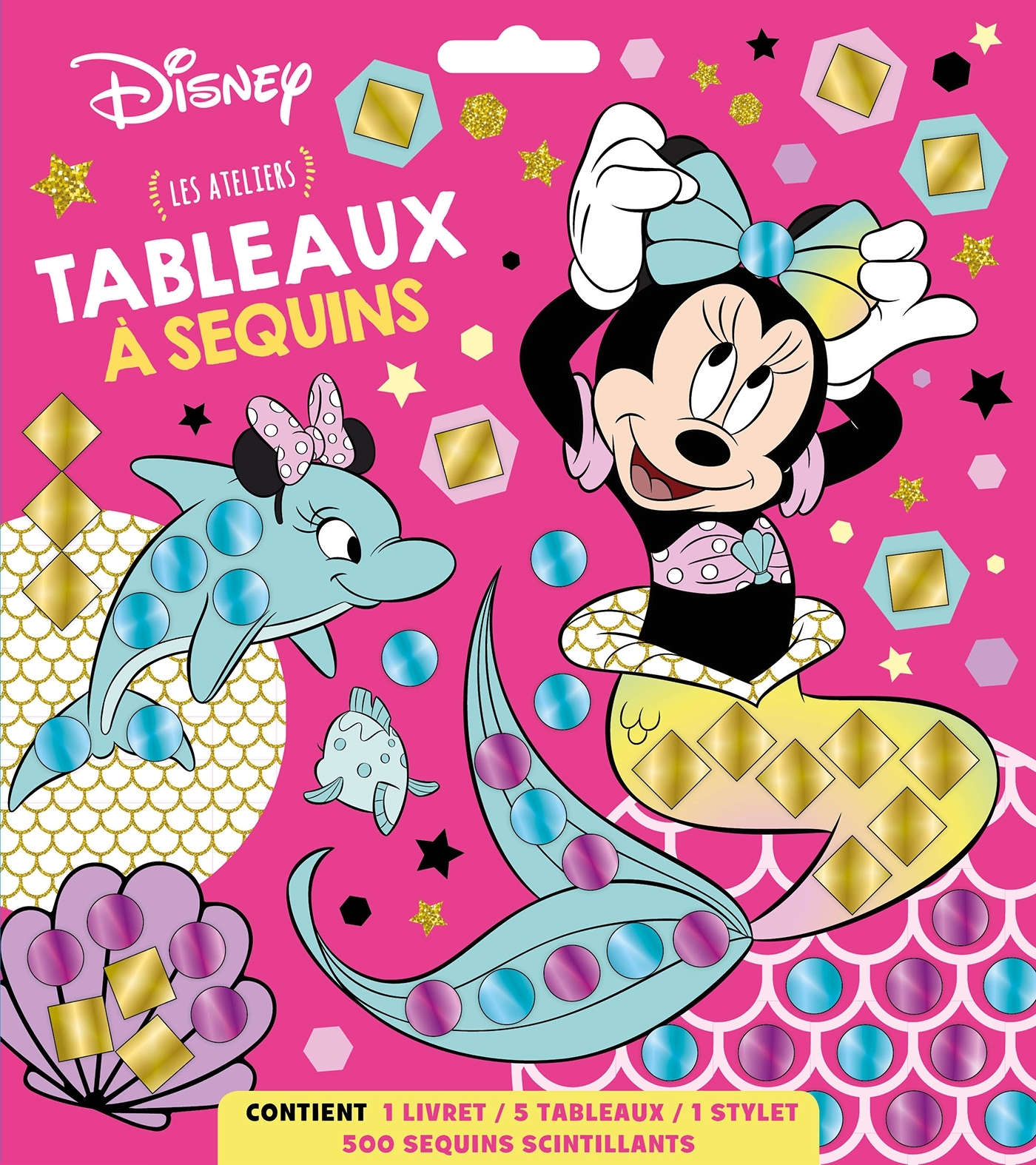 MINNIE - Les Ateliers Disney - Tableaux à sequins - Disney