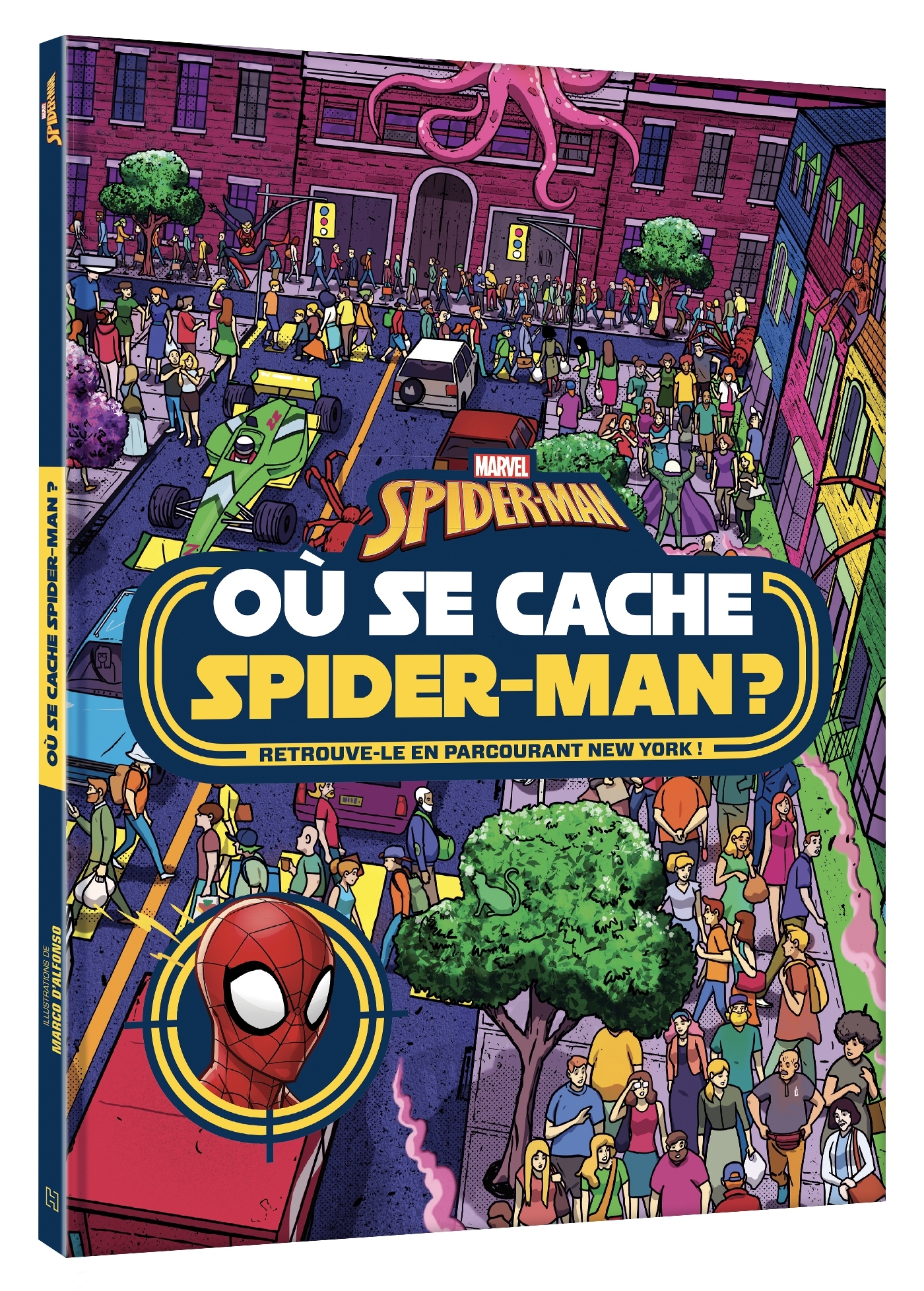SPIDER-MAN - Où se cache Spider-Man ? - Cherche et trouve - Marvel