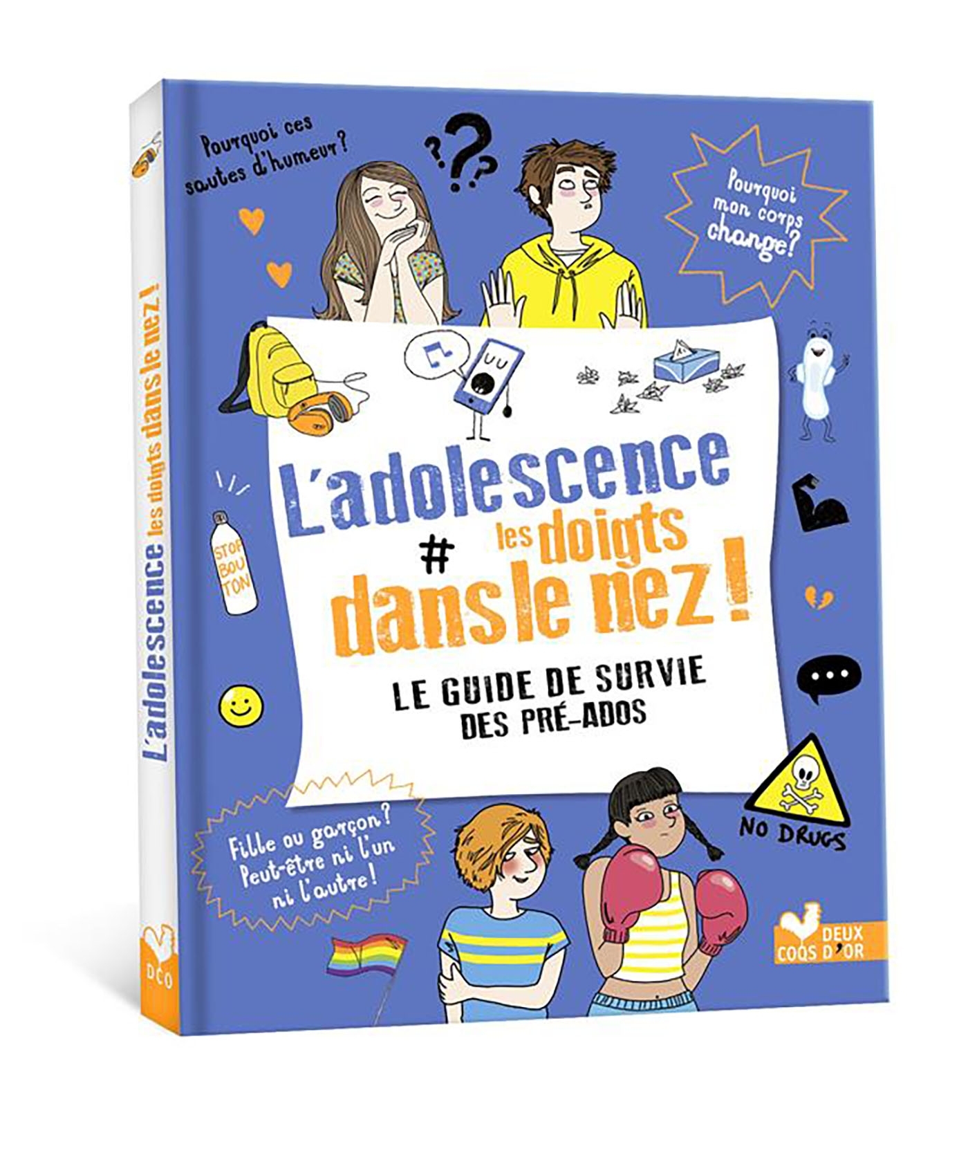 L'adolescence les doigts dans le nez