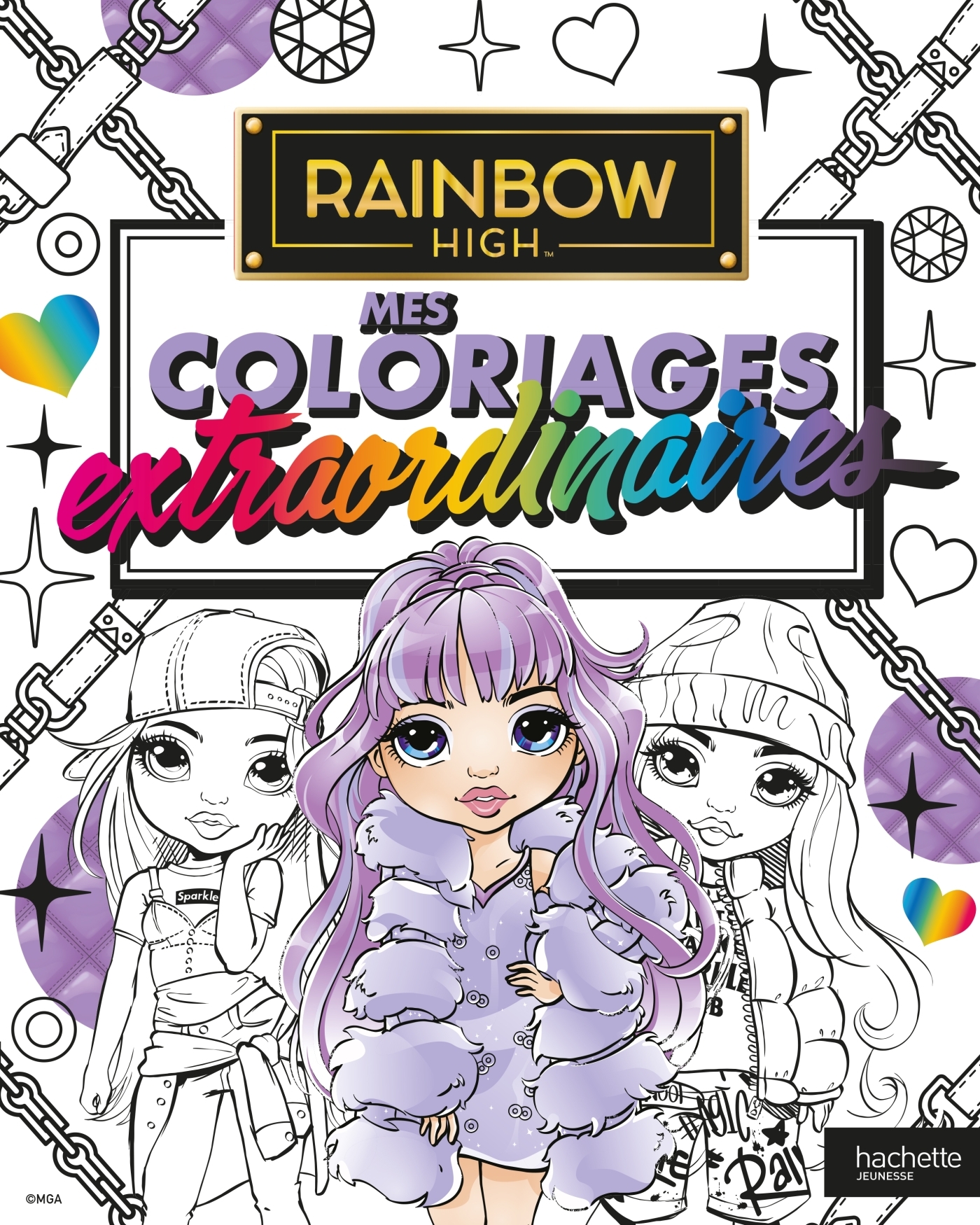 Rainbow High - Coloriages extraordinaires