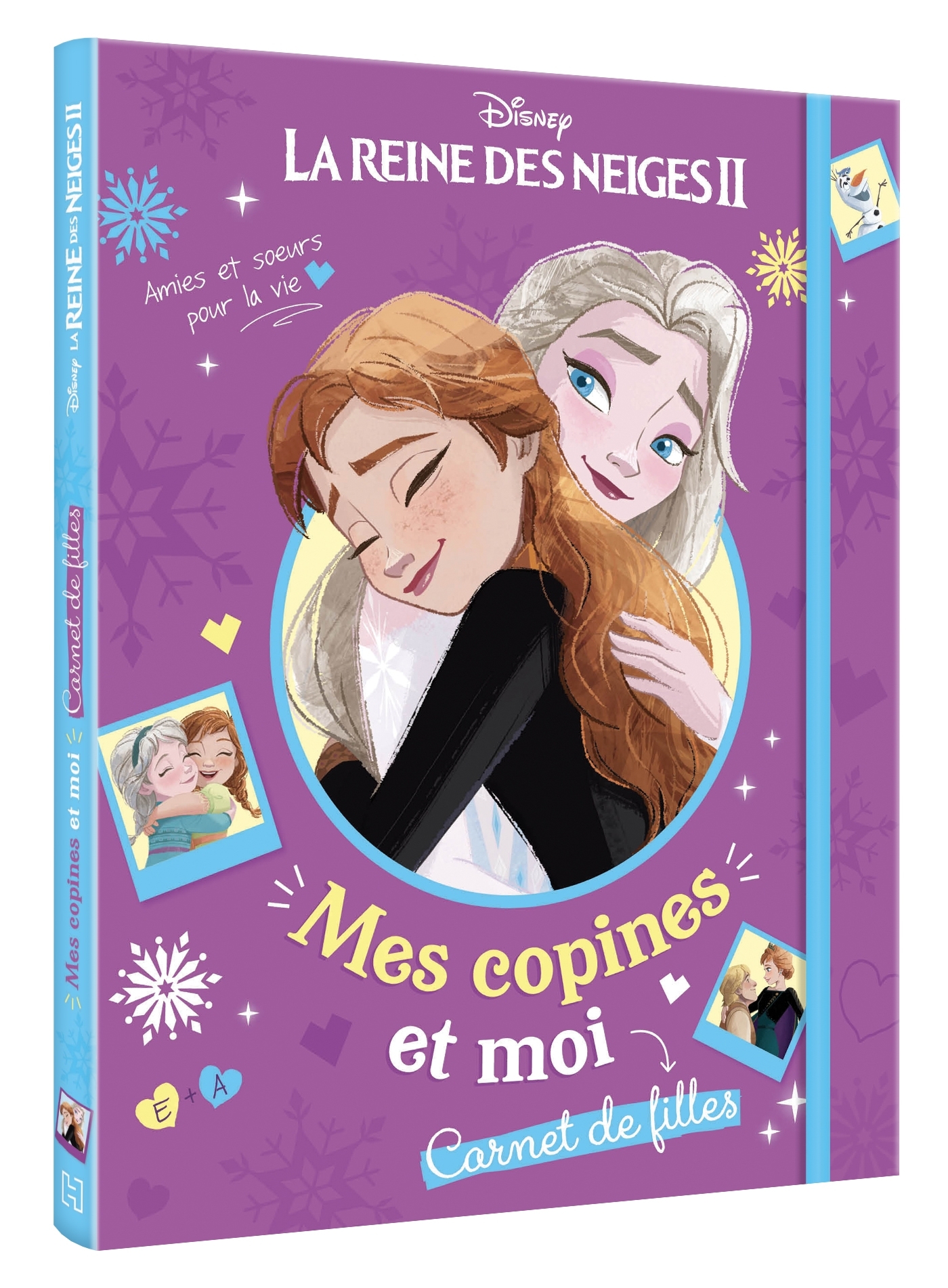LA REINE DES NEIGES 2 - Mes copines et moi - Carnet de filles - Disney