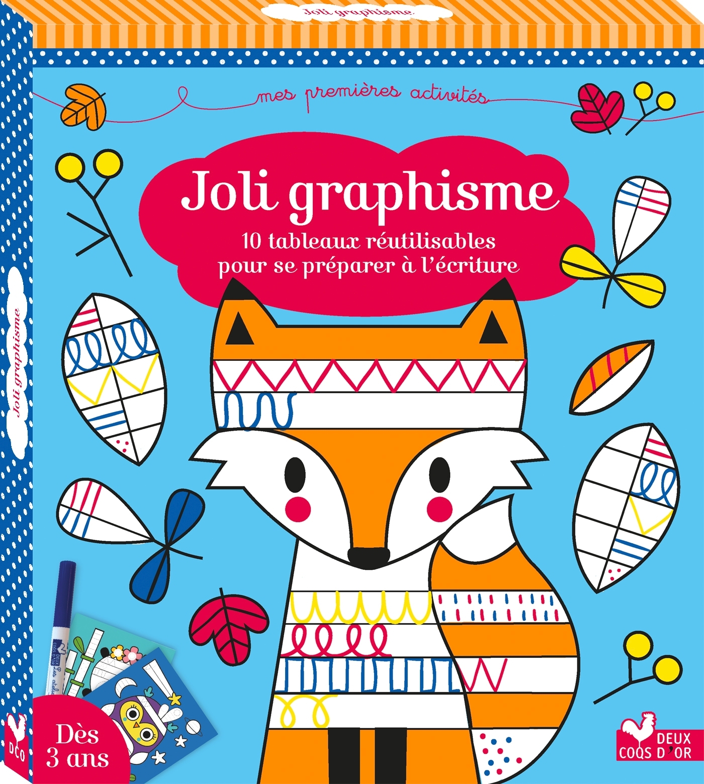 Joli graphisme - boîte avec acccessoires