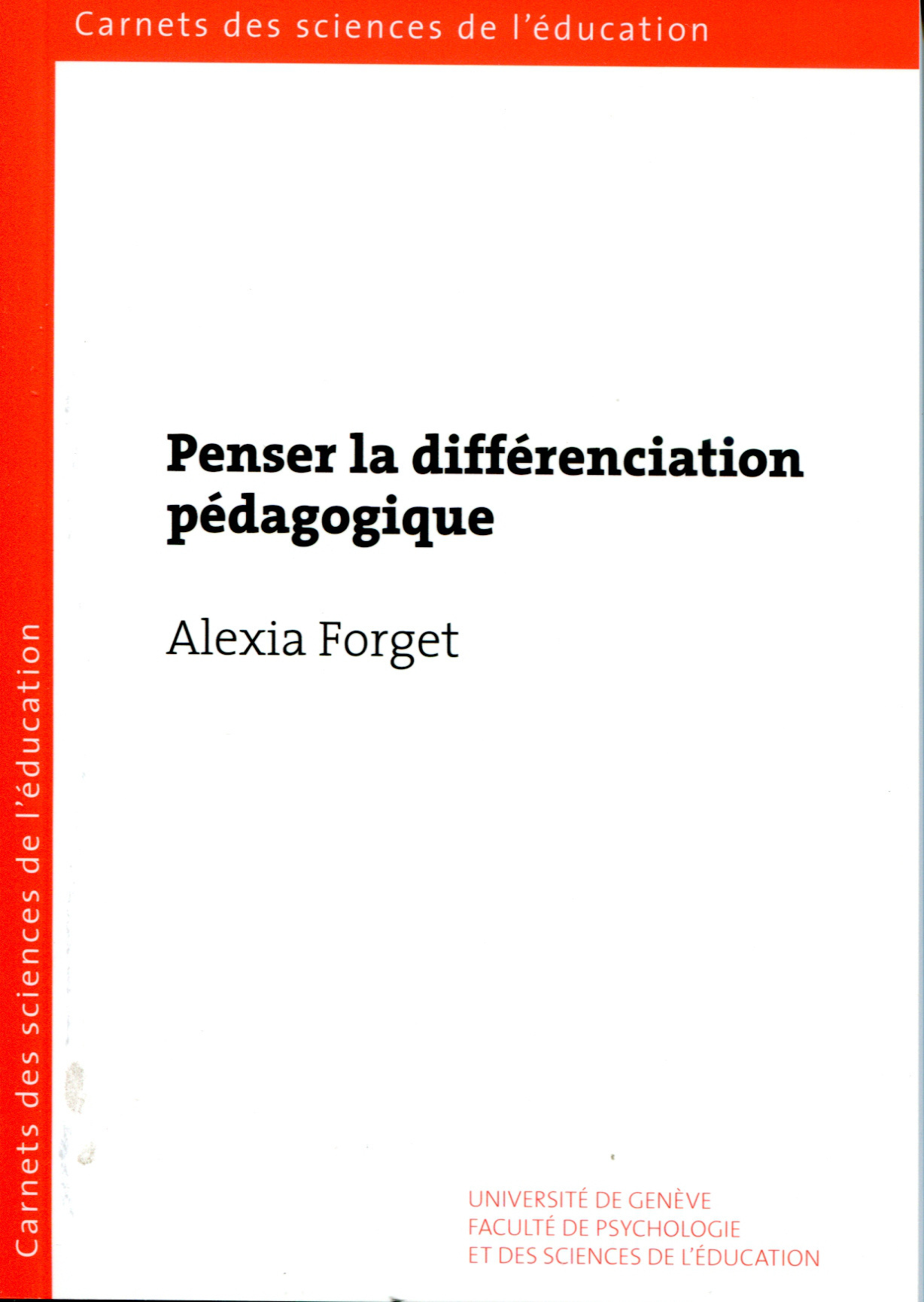 PENSER LA DIFFERENCIATION PEDAGOGIQUE