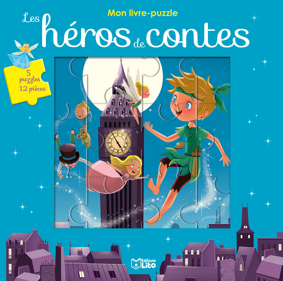 LIVRE PUZZLE LES HEROS CONTES