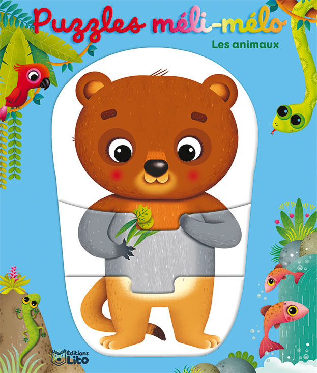 PUZZLE MELI-MELO ANIMAUX