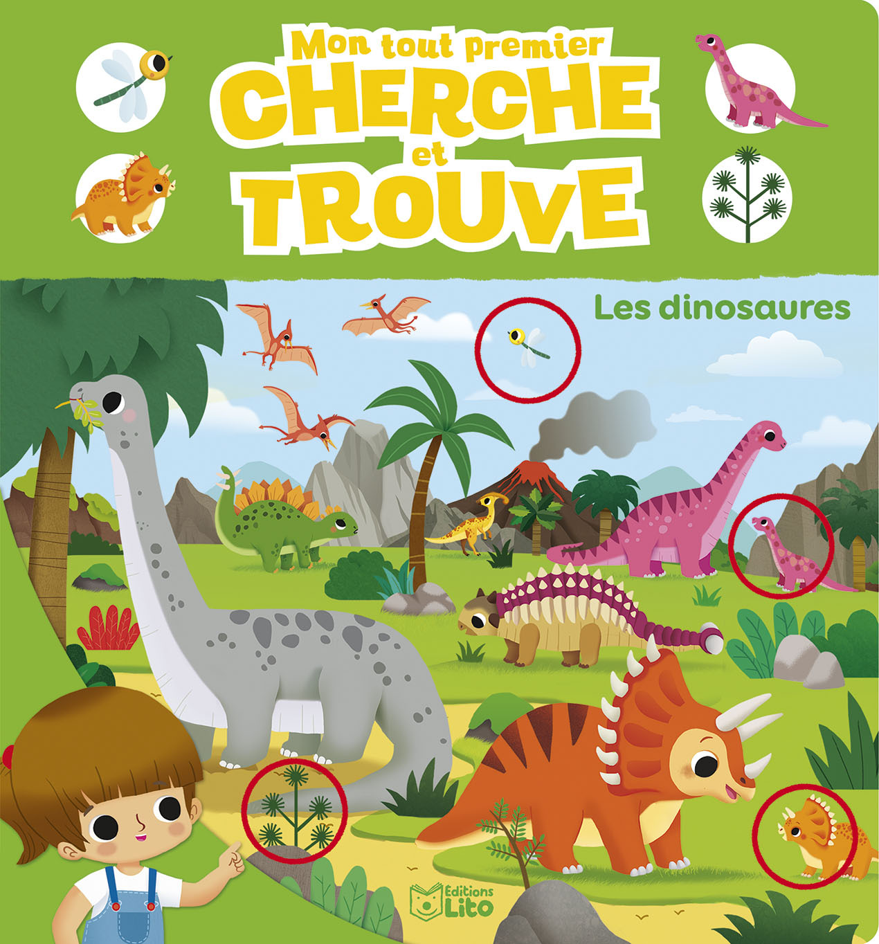 CHERCHE ET TROUVE LES DINOSAUR