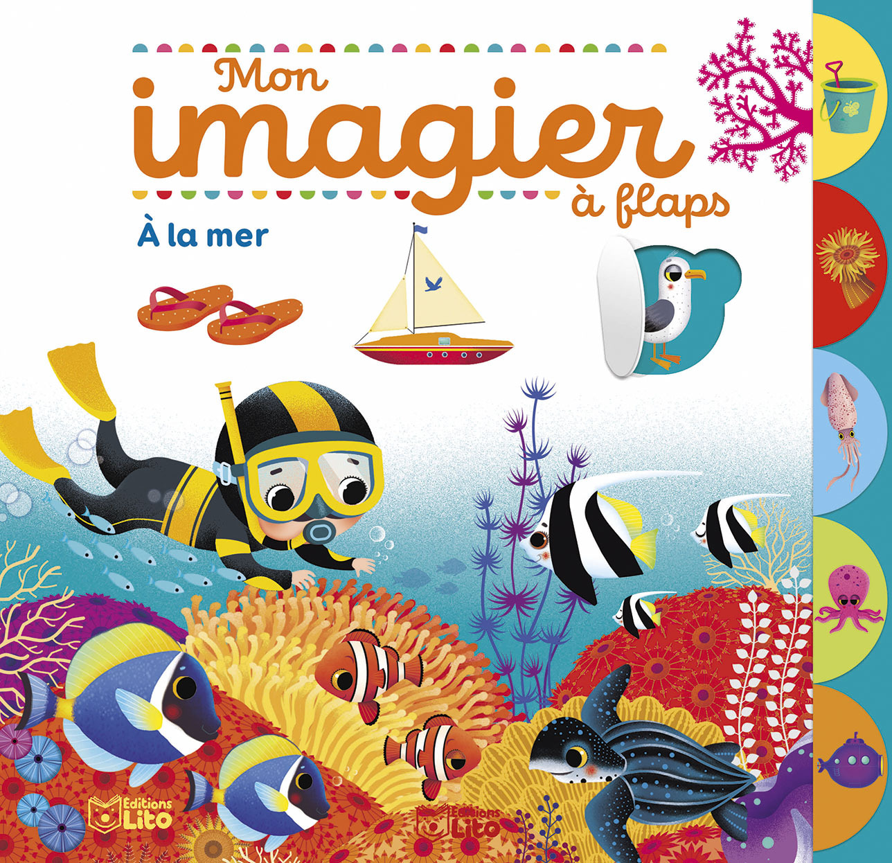 MON IMAGIER A FLAPS A LA MER