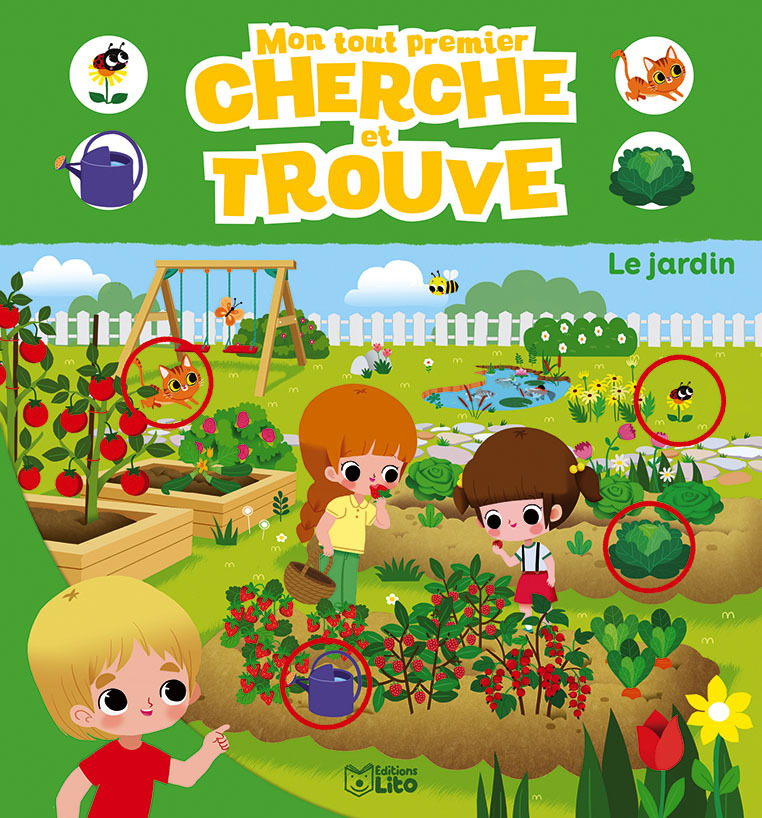 CHERCHE ET TROUVE LE JARDIN