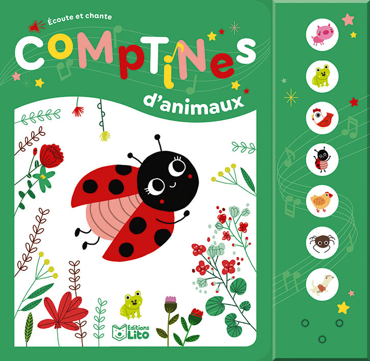 LIVRE COMPTINES D'ANIMAUX
