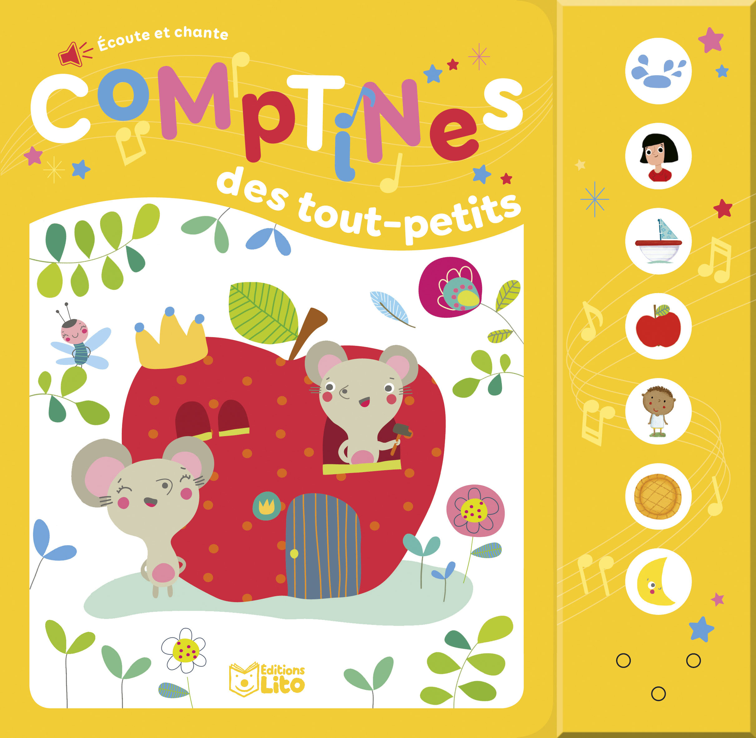 LIVRE COMPTINES TOUT-PETITS