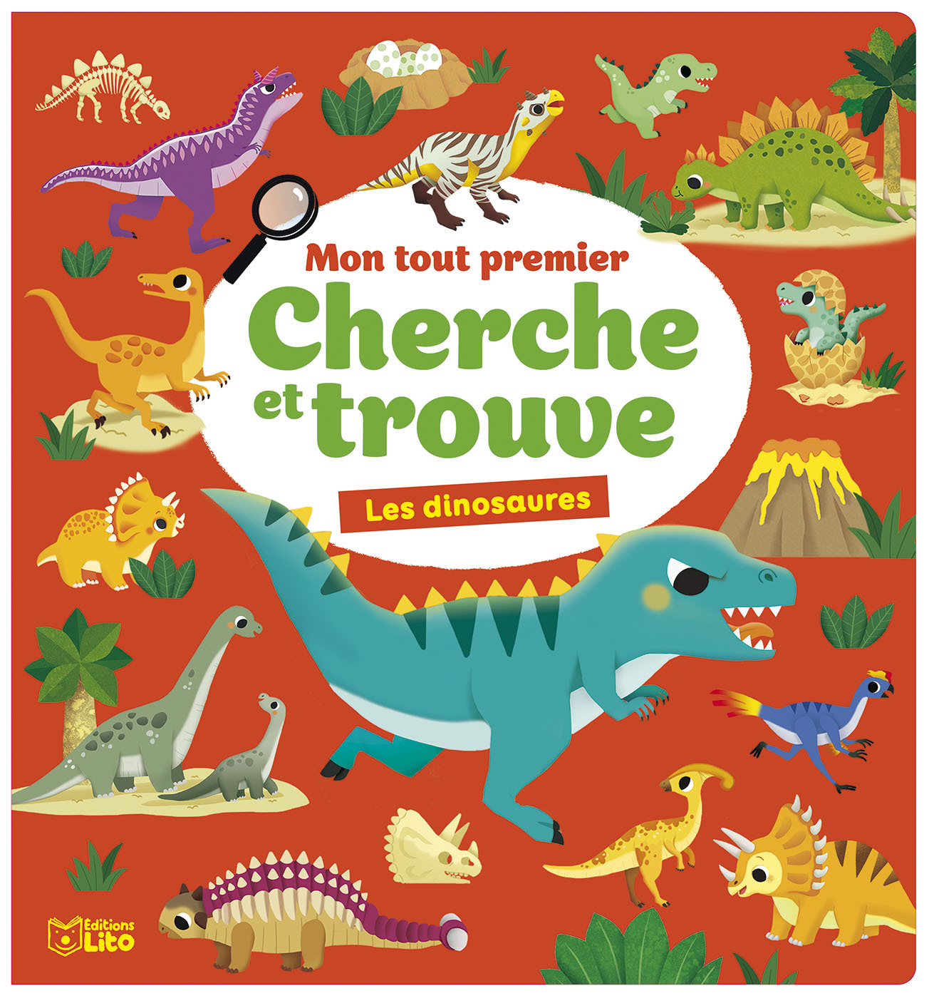 CHERCH ET TROUV DINOSAURES