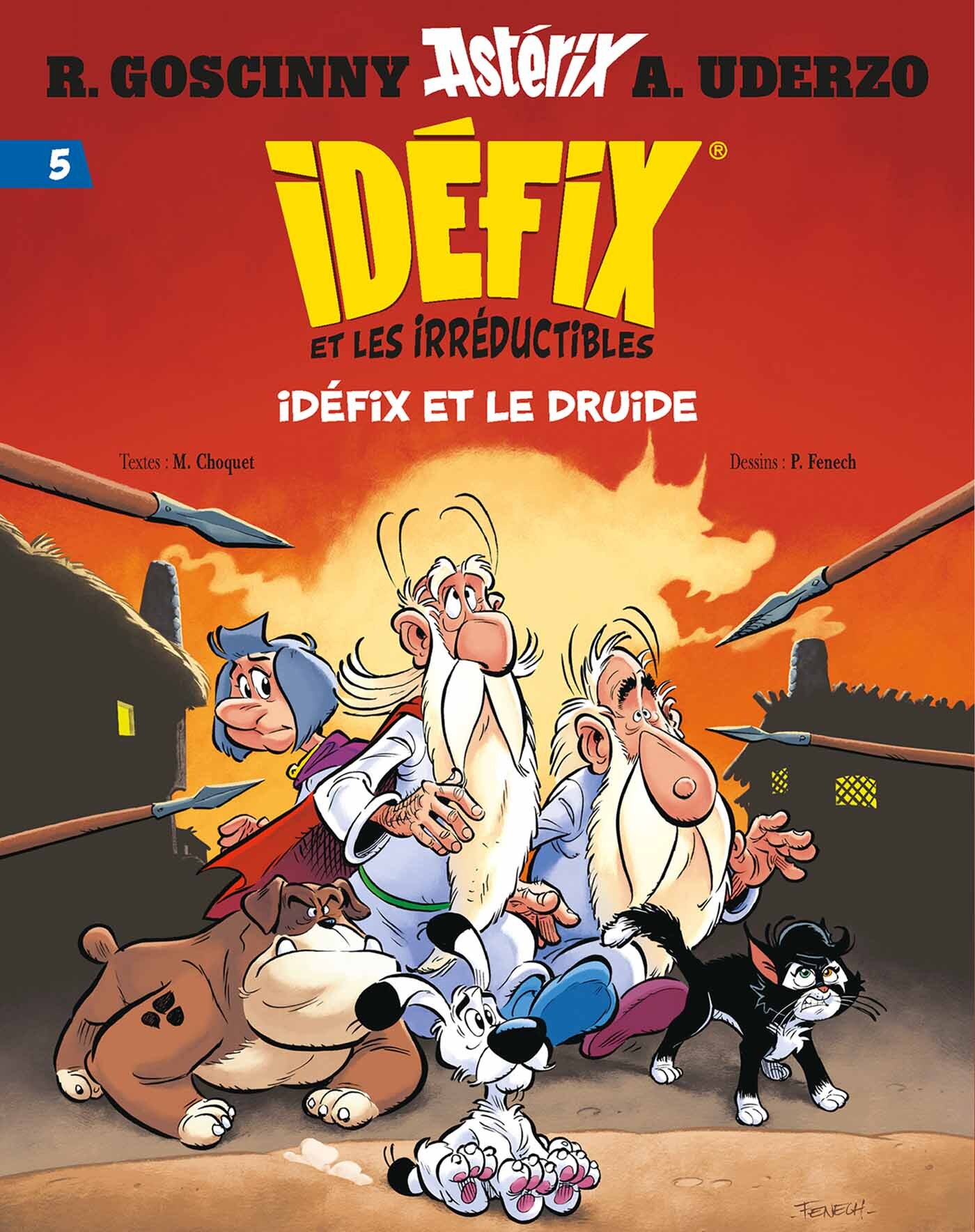 Idéfix et les Irréductibles Tome 5 - Idéfix et le Druide