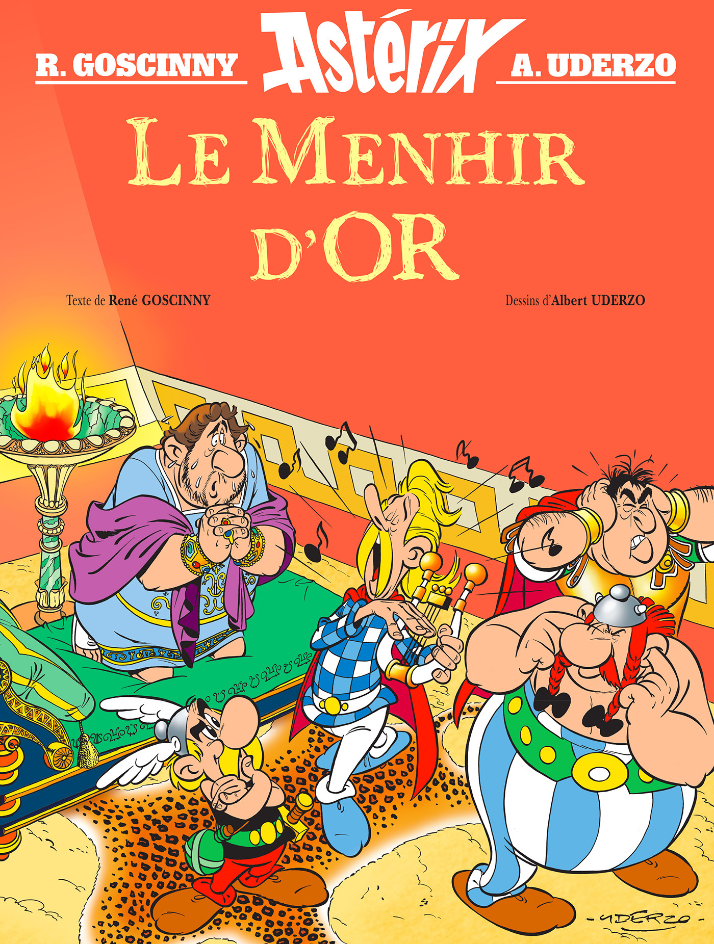 Astérix - Album illustré - Le Menhir d'Or (Hors collection)