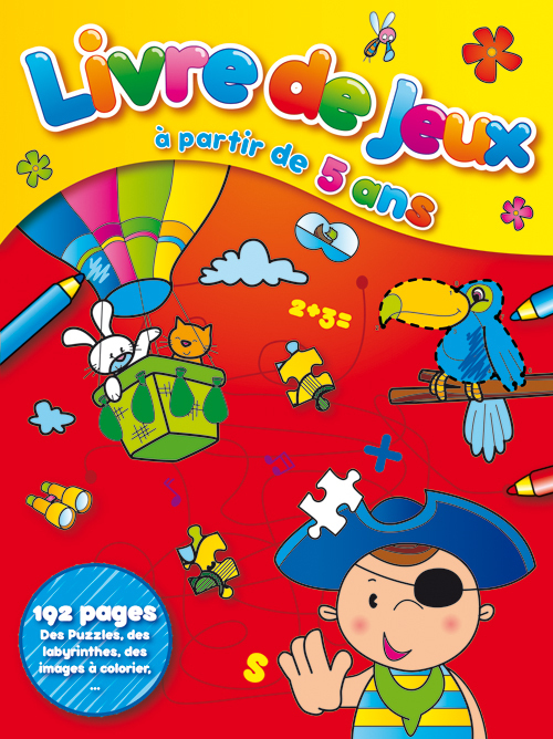 Livre de jeux à partir de 5 ans