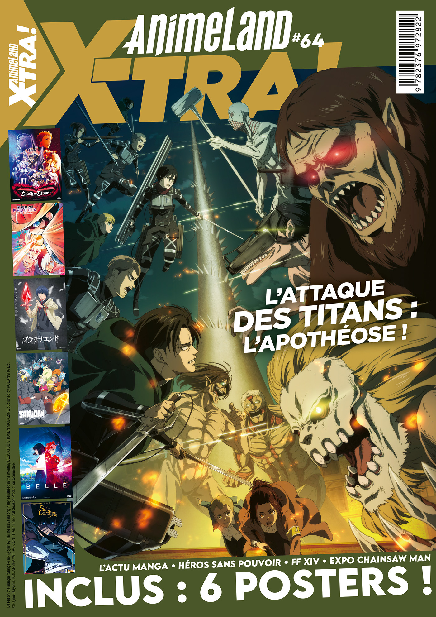 AnimeLand XTRA 64 L'Attaque des Titans