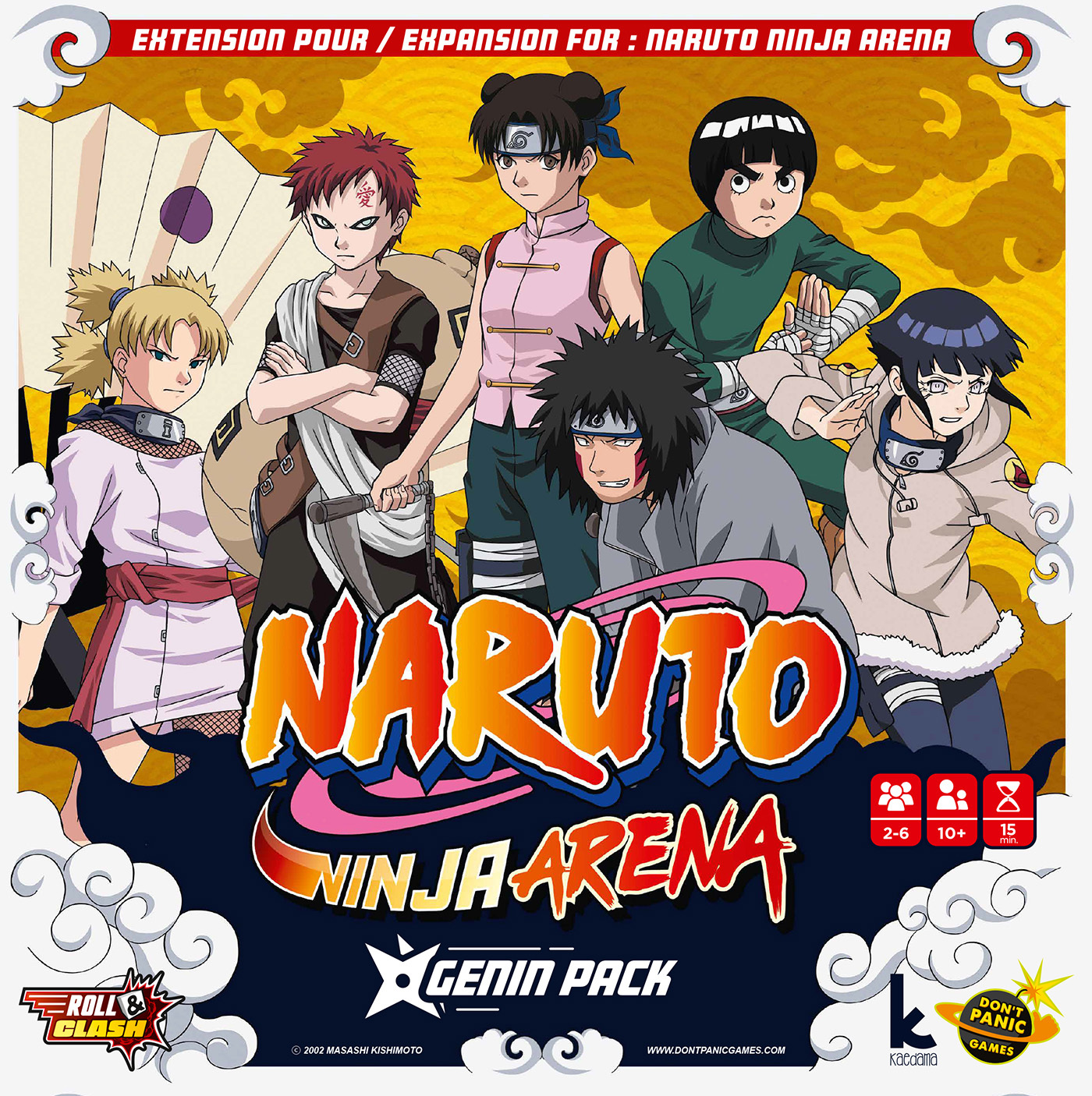 Naruto Ninja Arena Genin Pack / Jeu de société / 10+ / 2-6 joueurs / 15 minutes