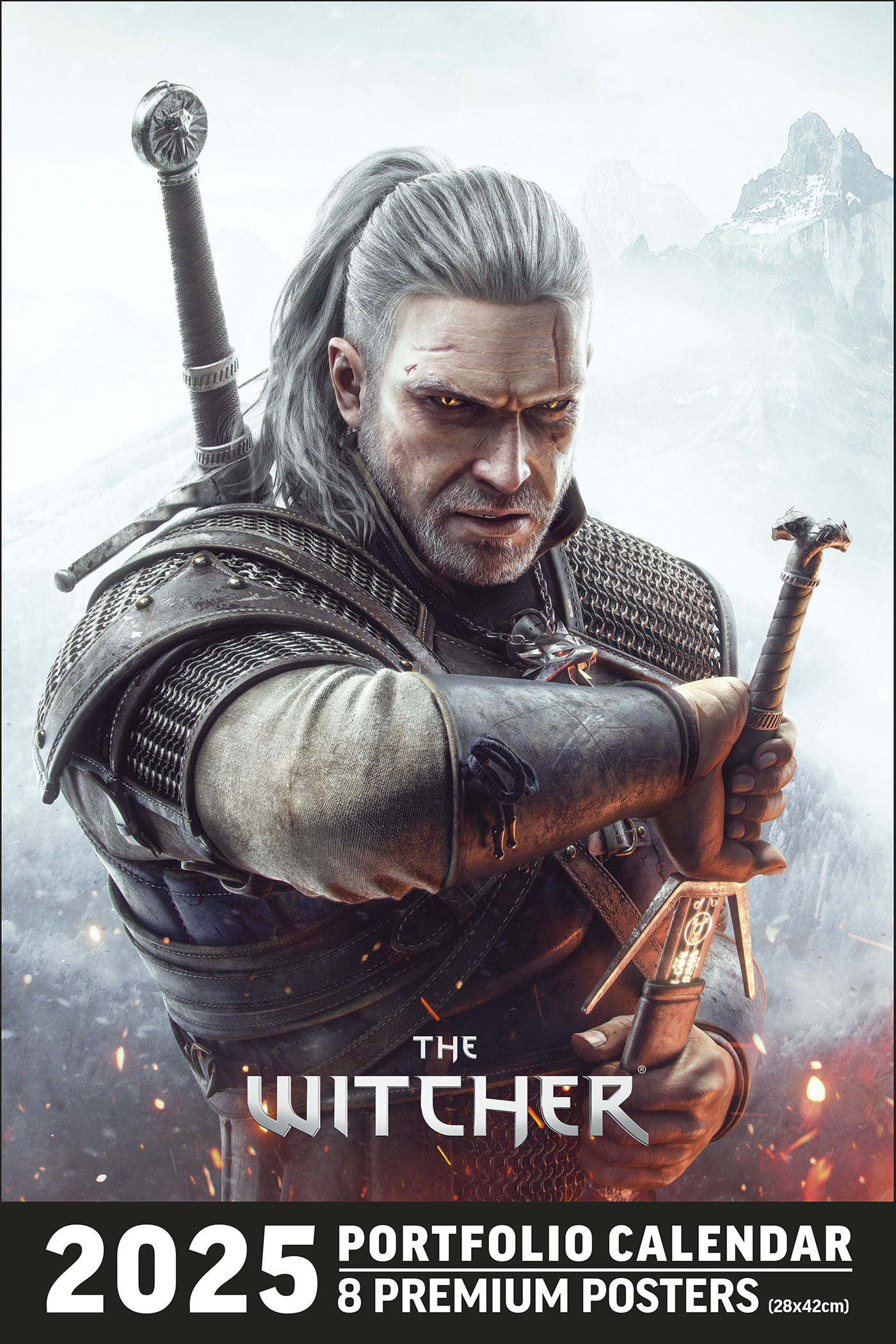 Calendrier Portfolio 2025 The Witcher