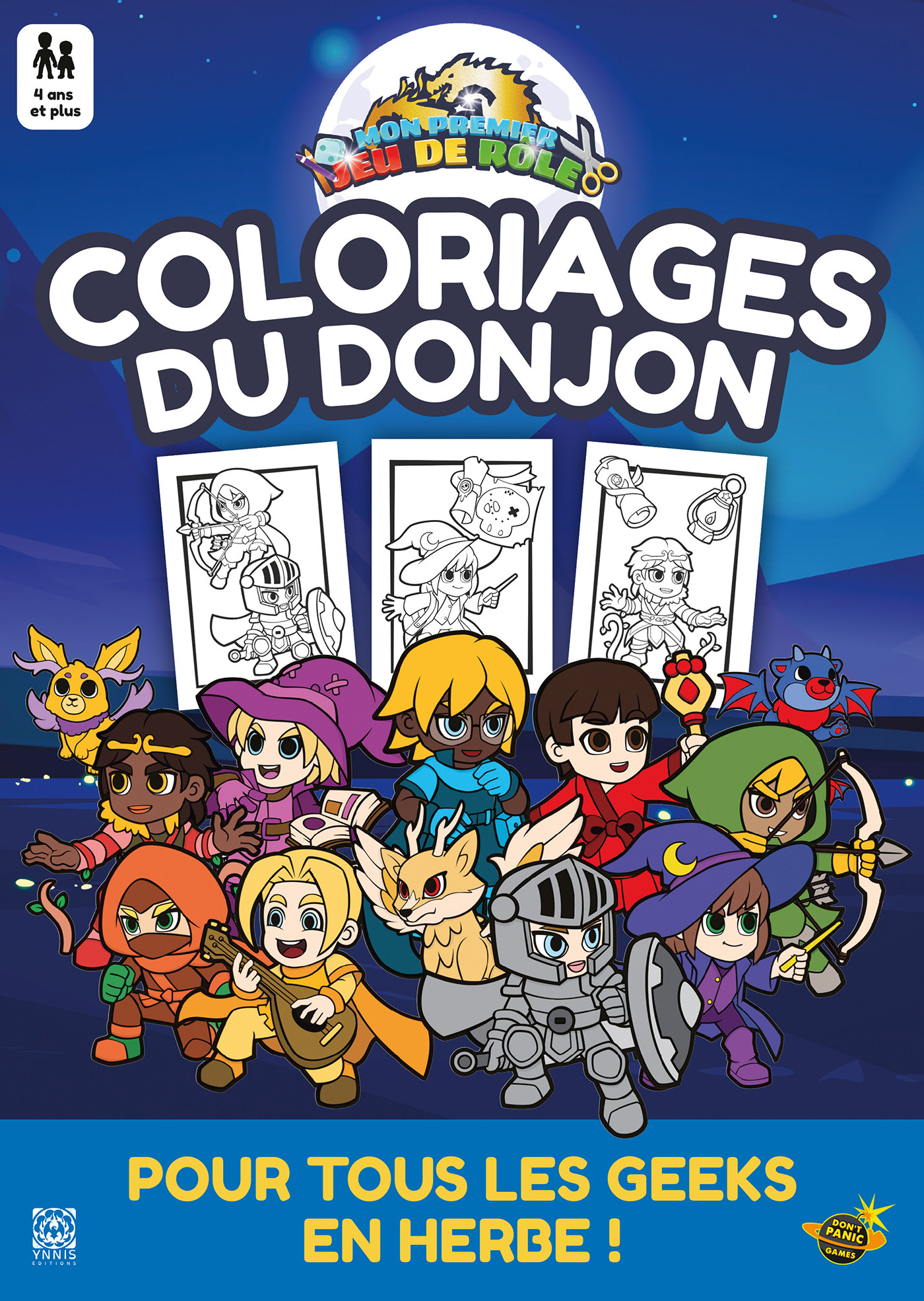 Les Coloriages du Donjon, Mon Premier jeu de rôle