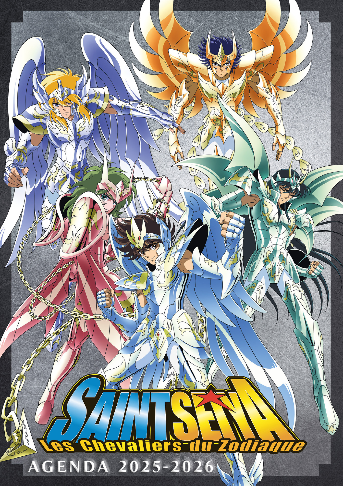 Agenda scolaire 2025-2026 Saint Seiya