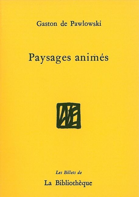 Paysages animés