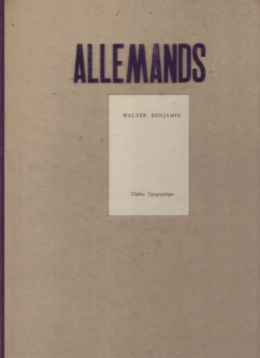 ALLEMANDS, DIX LETTRES PARMI VINGT-CINQ