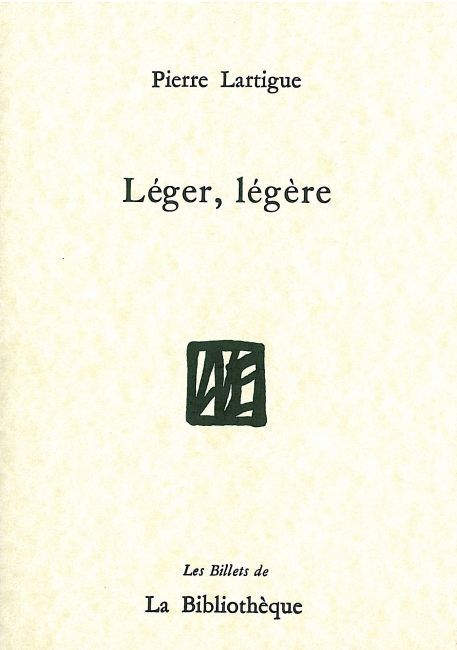 Léger, légère
