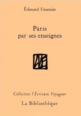 Paris par ses enseignes