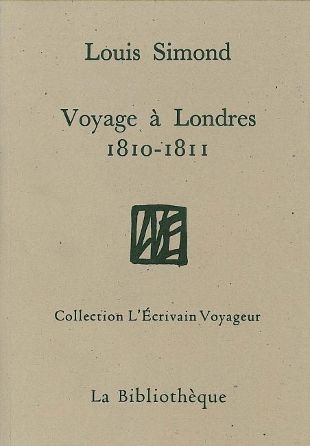 Voyage à Londres 1810-1811