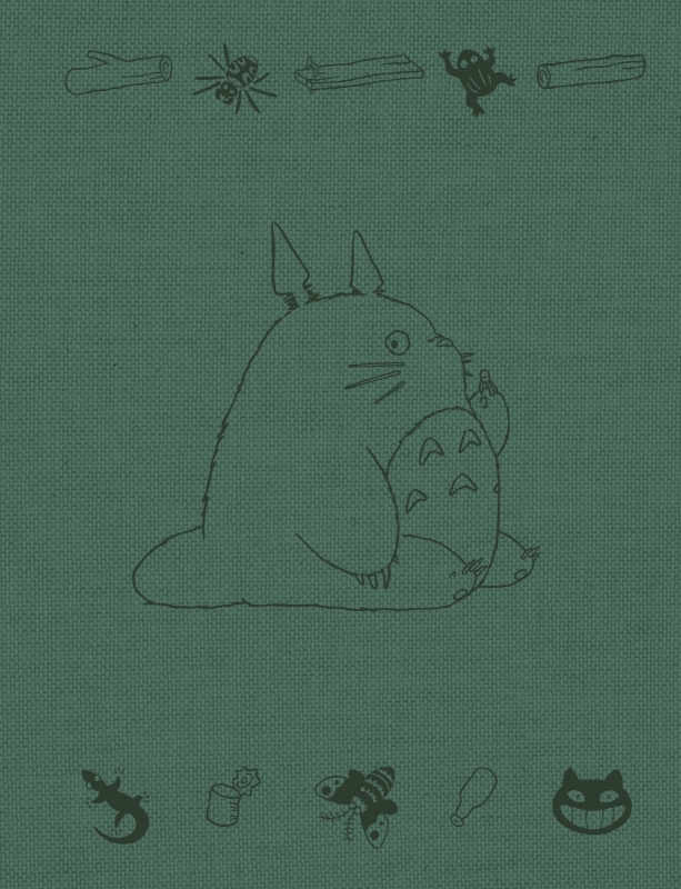 Ghibli : carnet toilé Totoro