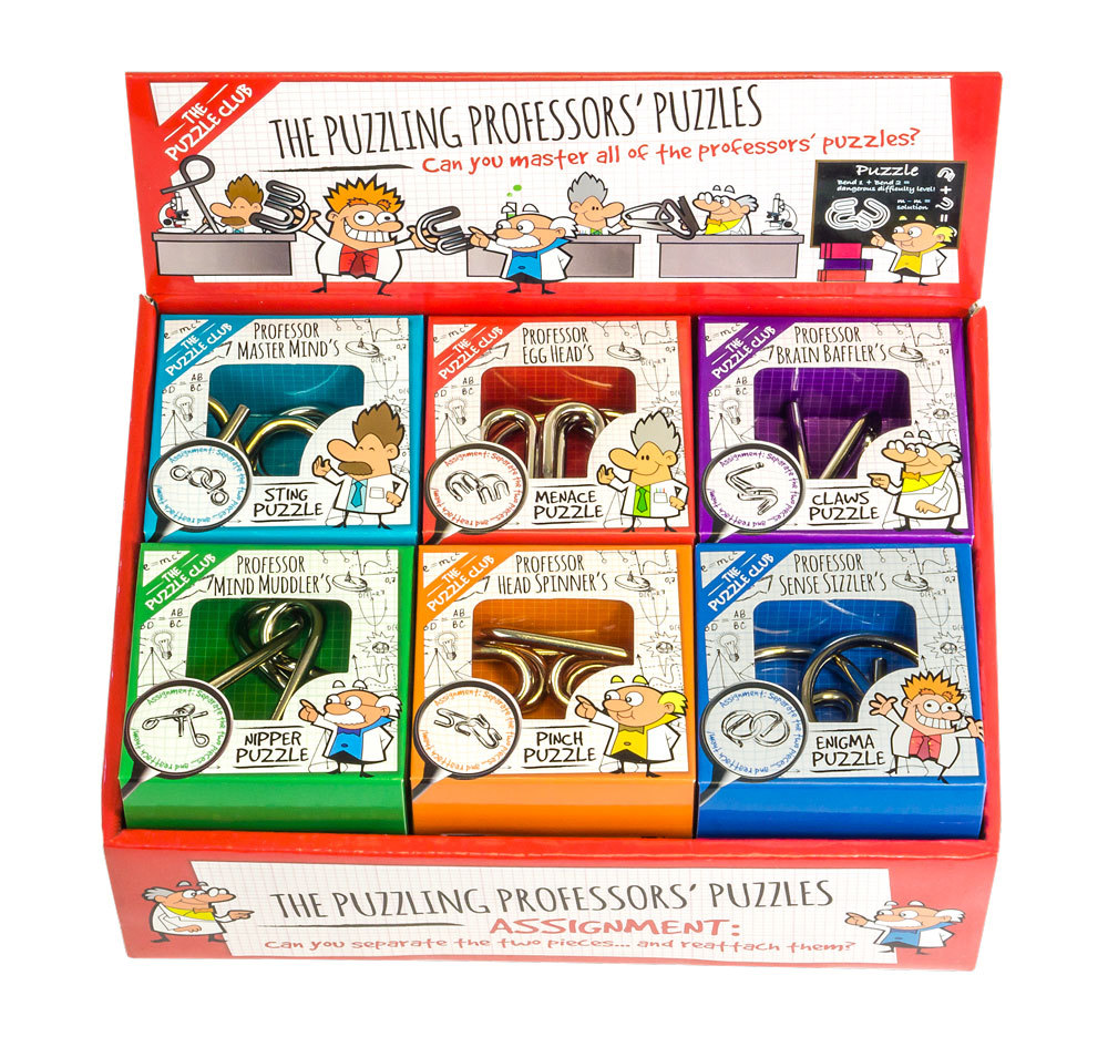 Puzzling prof. display x18