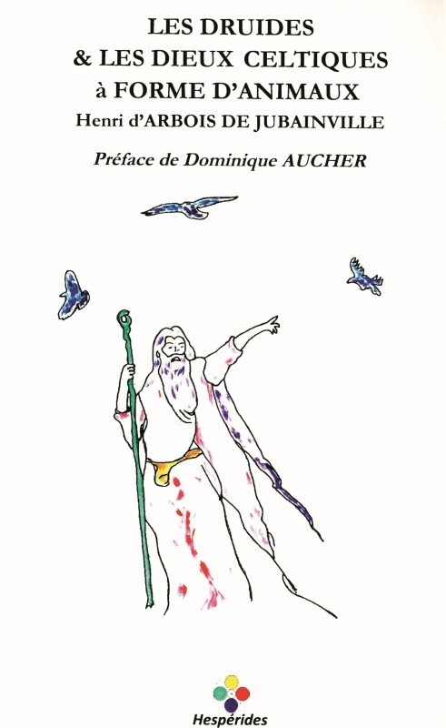 Les druides et les dieux celtiques à forme d'animaux
