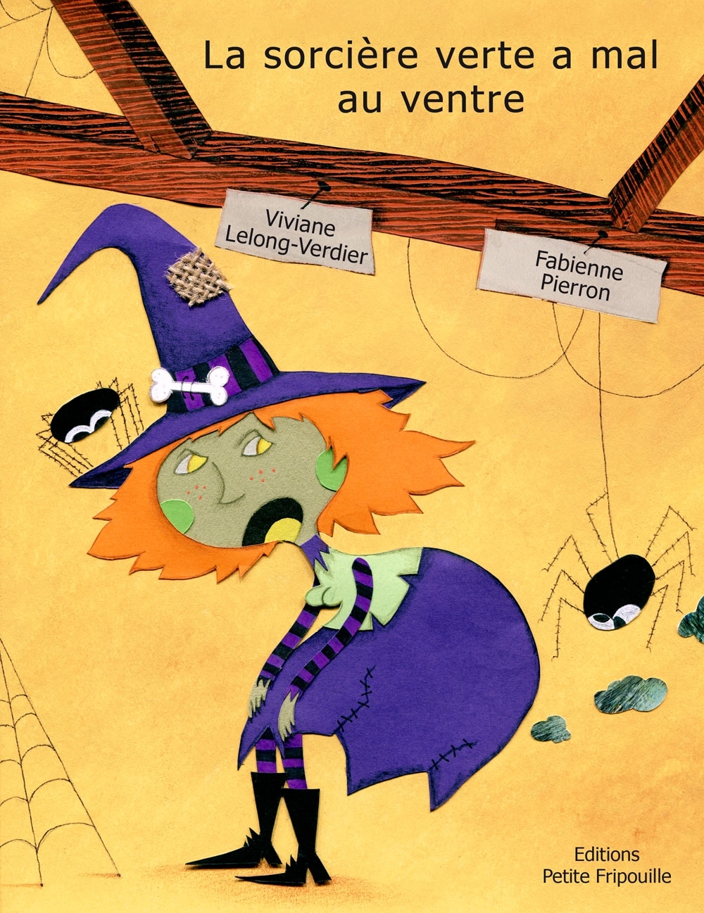 La sorcière verte a mal au ventre