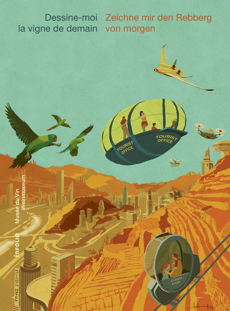 Dessine-moi la vigne de demain/Zeichne mir den Rebberg von morgen