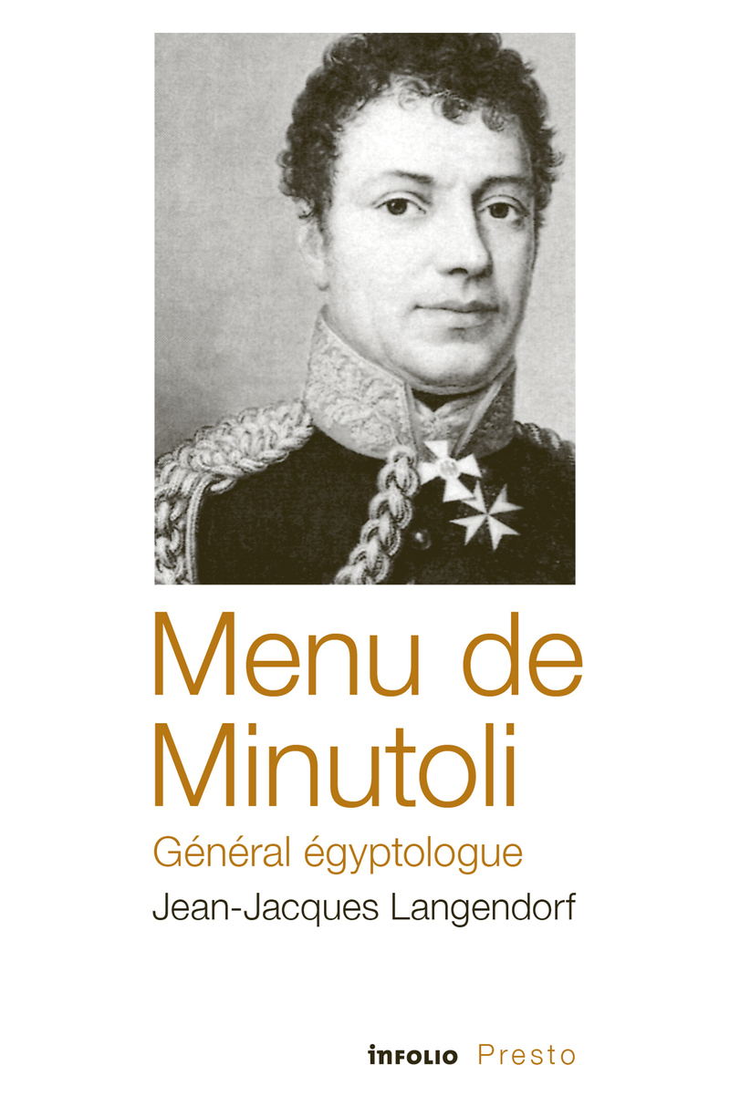 Menu de Minutoli - Général égyptologue