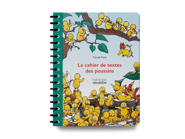 Le cahier de textes des poussins