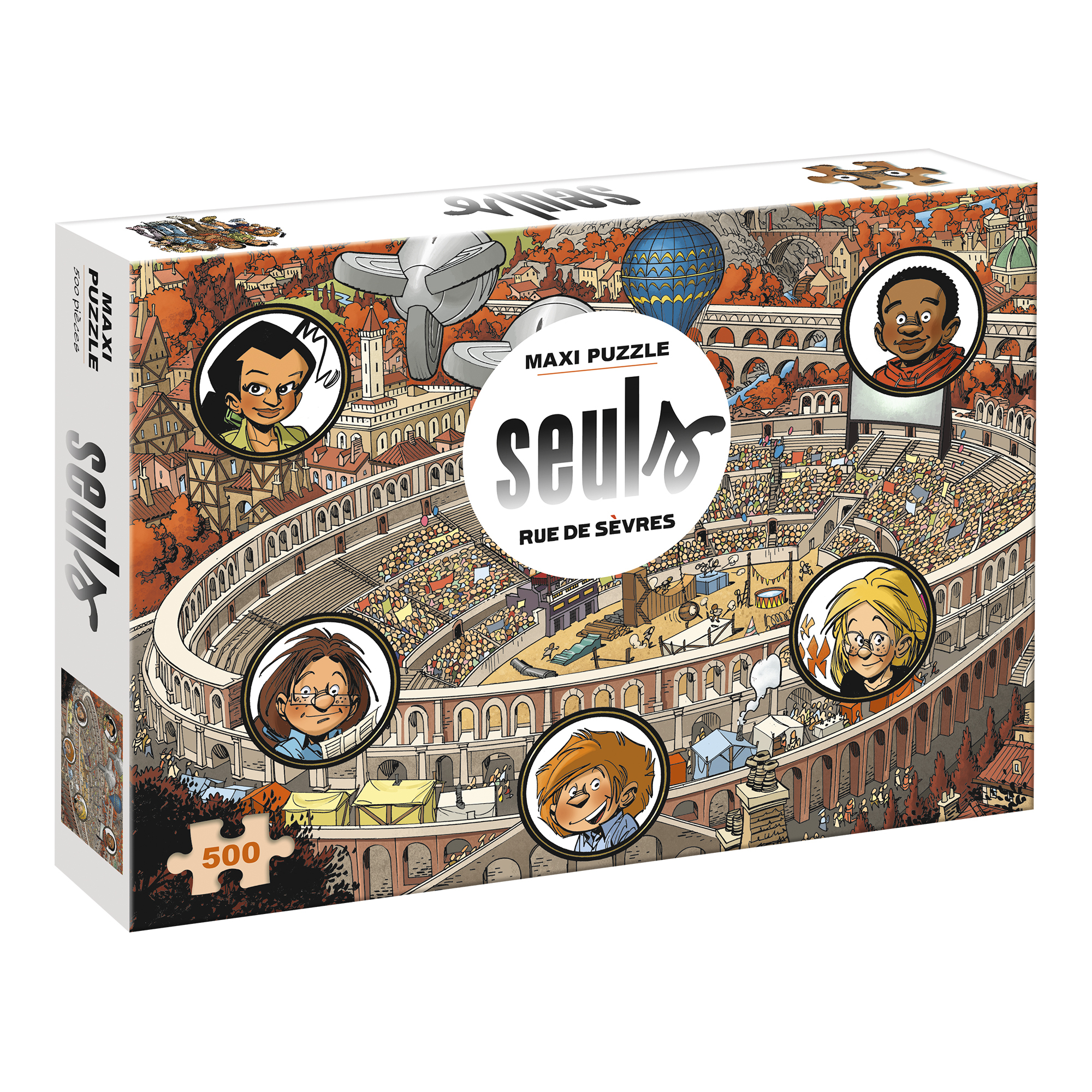 Maxi puzzle Seuls 500 pièces