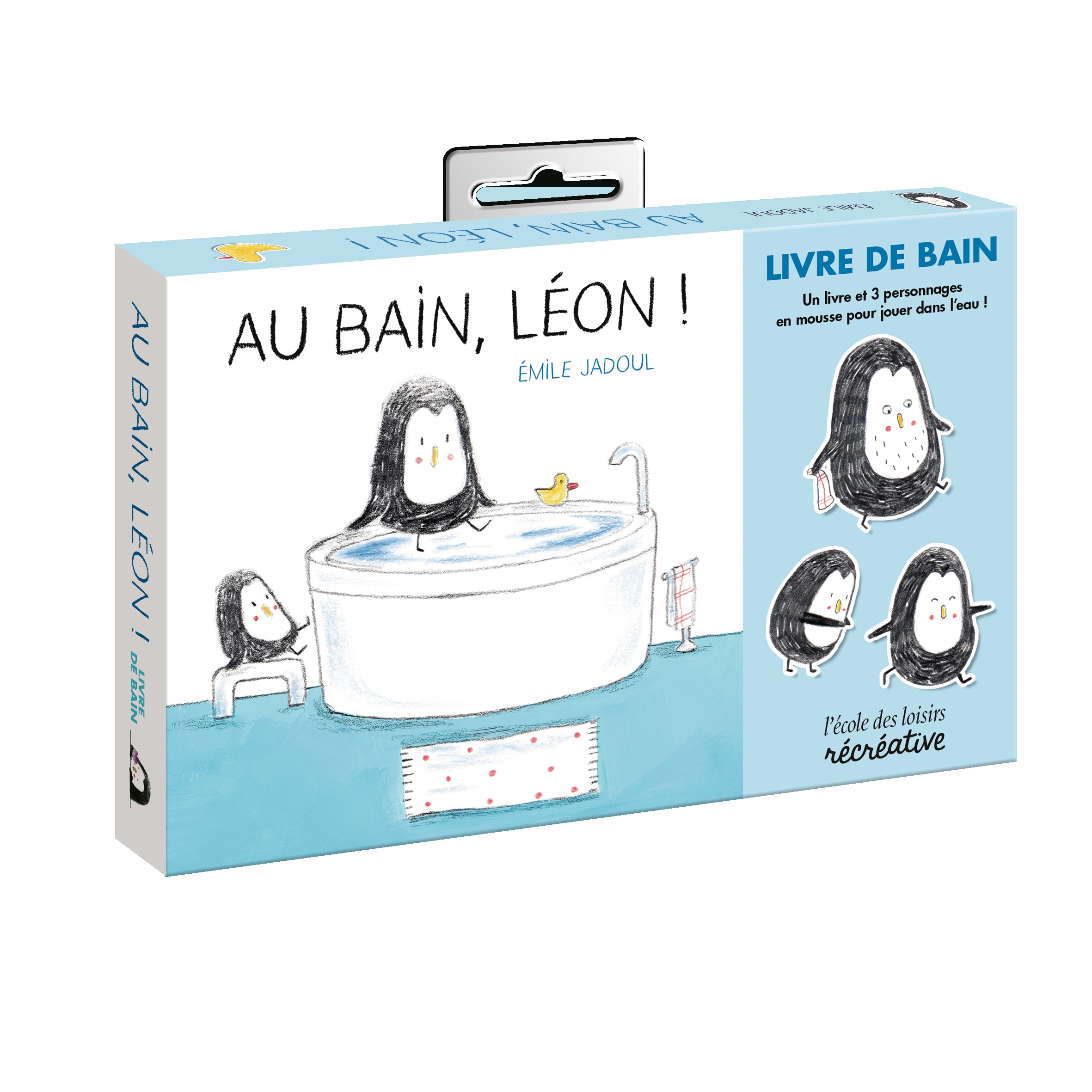 Au bain, Léon ! (Livre de bain)