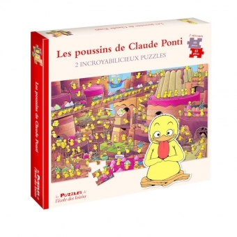 Les poussins de Claude Ponti - 2 incroyabilicieux puzzles