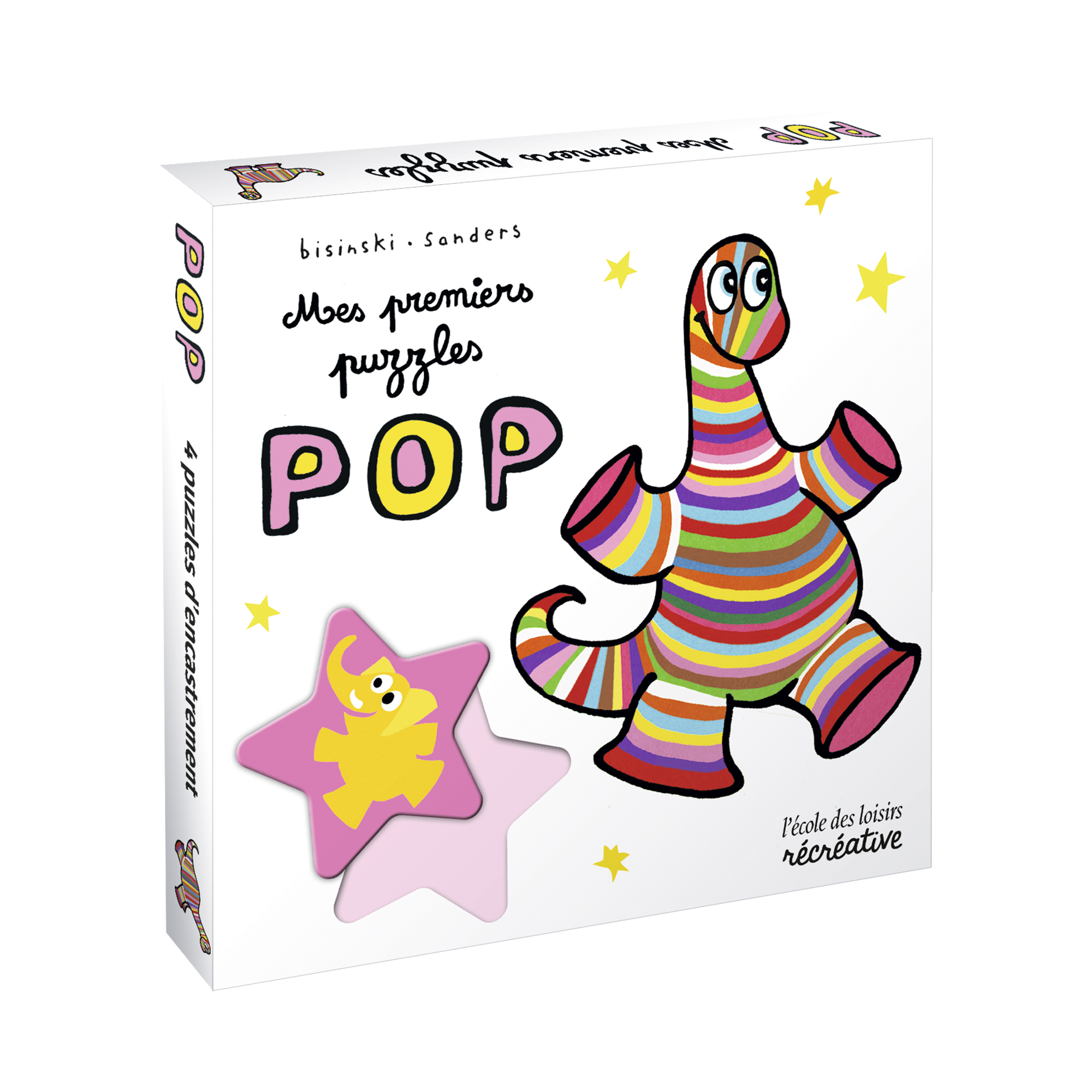 Mes premiers puzzles à encastrement - Pop