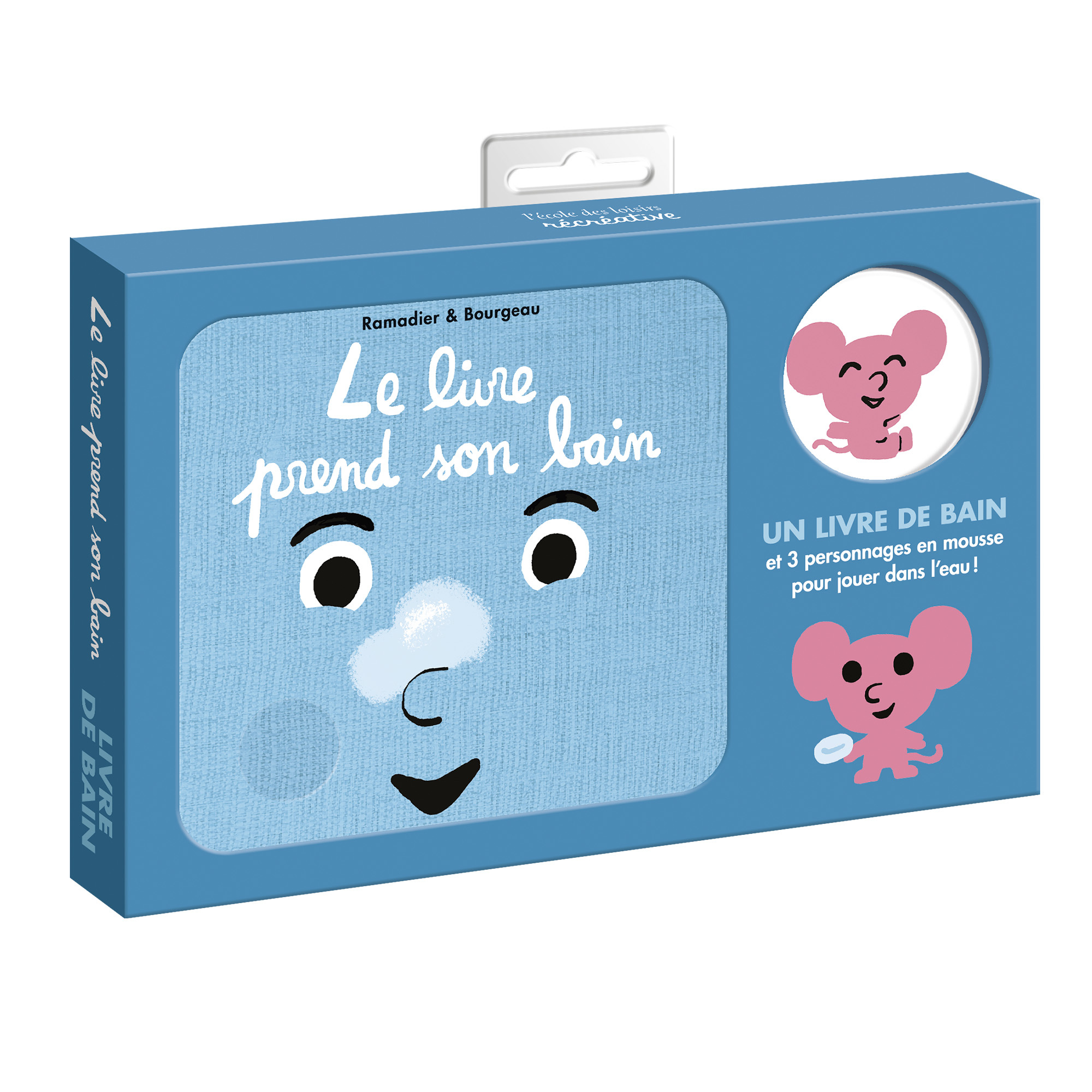 Le livre prend son bain - (Livre de bain)