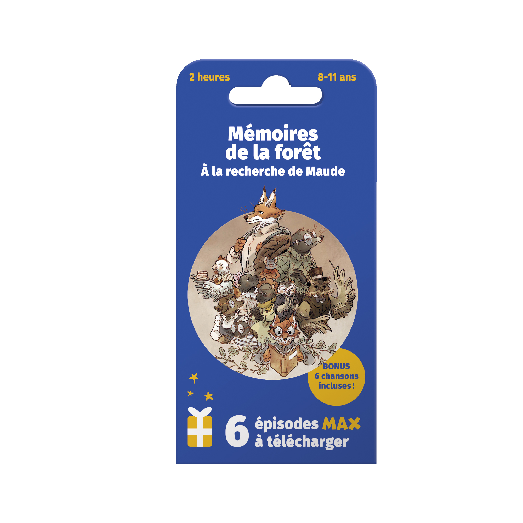 MAX- Carte Mémoires de la forêt - À la recherche de Maude - La Boîte à Histoires