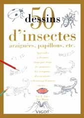 50 dessins d'insectes