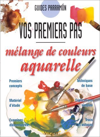 Mélanges de couleurs, aquarelle
